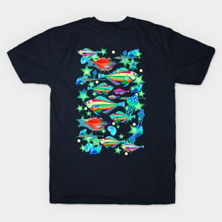 Aquarium Rainbow T-Shirt